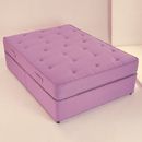 Highgate Dreamer purple bed with mattress