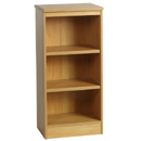 FurnitureToday home office furniture slim 3 shelf bookcase