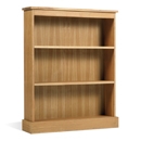 FurnitureToday Kendal Elm Wide Bookcase
