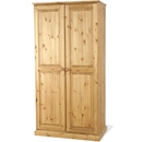 Kent solid pine all hanging double wardrobe