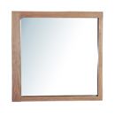 FurnitureToday Lyon White Oak Wall mirror