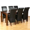 FurnitureToday Monte Carlo 6ft table six chair dining set