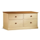 Mottisfont Painted Pine 4 Drawer Chest