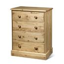 New Cotswold 4 Drawer Wide Chest
