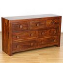 FurnitureToday New Dakota wide chest of drawers