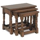 Oak Country Refectory Nest Of Tables