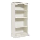 FurnitureToday One Range White Painted Medium Narrow Bookcase