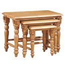 Regency Pine nest of tables- Discontinued Aug 09