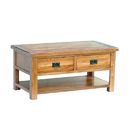 FurnitureToday Rustic Oak coffee table