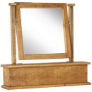 Rustic Plank Dressing Table Mirror