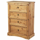 FurnitureToday Seconique 4 drawer chest