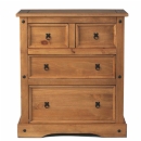 FurnitureToday Seconique Corona 2 over 2 chest of drawers