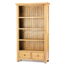 FurnitureToday Soho Solid Oak 2 Drawer Bookcase