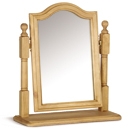 Tarka Solid Pine Single Arch Top Mirror