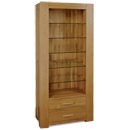 FurnitureToday Trend Solid Oak Tall Bookcase