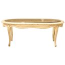 FurnitureToday Valbonne French painted oval coffee table
