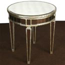 Venetian glass round side table