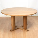 Vermont Solid Oak Round Dining table