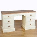 Village Pine Painted Dressing Table