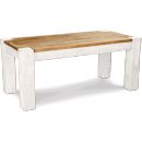 White Painted Junk Plank Dining table