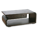 FurnitureToday Zenon Dark Single drawer coffee table