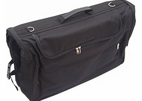 Fushop Luggage Travel Suit Dress Garment Carrier Bag Case Cover Suitbag 60L High Quality Polyester Hard Top