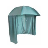 45` GREEN BROLLY WITH ZIP ON SIDE SHEET