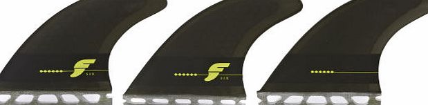 Futures F6 Honeycomb Thruster Fins - Medium