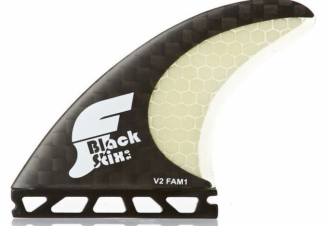 Futures Vector 2 FAM1 Black Stix 2.0 Fins - Black