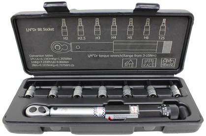 Professional 3-15 Nm Torque Wrench Set