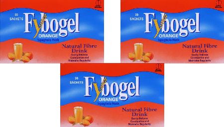 Fybogel, 2102[^]0106395 Sachets Orange Multipacks 3x30 sachets