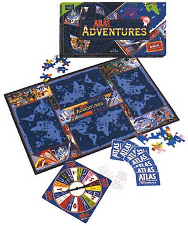 G B G Atlas Adventures Board Game