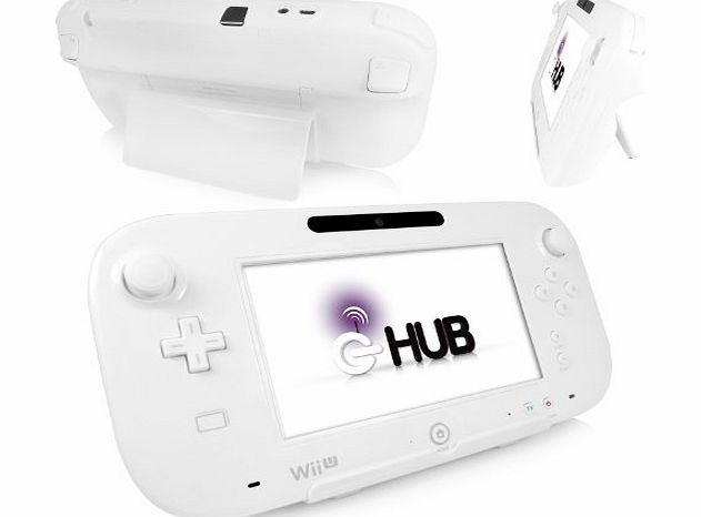 G-HUB Stand Mount Cradle for Nintendo Wii U GamePad (WHITE)