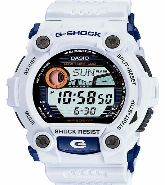 Mens G-Shock G-Rescue Ice White Watch - White