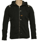 Black Lightweight Hooded Jacket