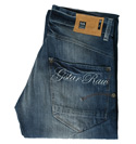 G-Star Mid Blue Straight Leg Jeans (New Ruger)