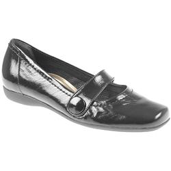 Gabor Female G8-72612 Leather/Other Upper Leather Lining in Black Patent