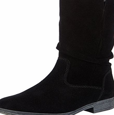 Gabor Womens Dolce Slouch Boots 93.733.17 Black Suede 4.5 UK, 37.5 EU