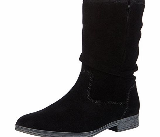 Gabor Womens Dolce Slouch Boots 93.733.17 Black Suede 6.5 UK, 39.5 EU