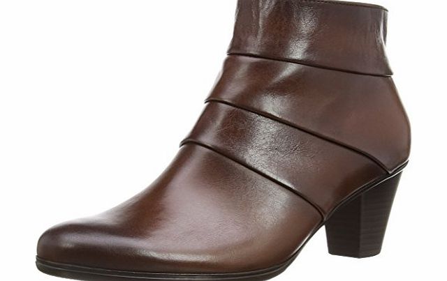 Gabor Womens Flag Boots 95.612.24 Dark Brown Leather (Micro) 6 UK, 39 EU