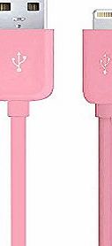 Gadget Online 1m 2m 3M 8 Pin USB SYNC CHARGER CABLE LEAD FOR iPhone 5, 5C, 5S, 6, 6Plus, 6s for iPad Mini,iPad 4G,iPod Touch 5G,Nano 7G (3 Meter, Baby Pink)