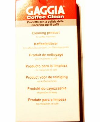 Gaggia coffee machine cleaning tablets (10 tablets per packet)