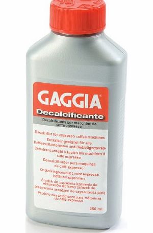 Gaggia Descaler Decalcifier (250ml) Bottle for Espresso Coffee Machines