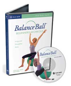 Gaiam Balance Ball for Beginners DVD