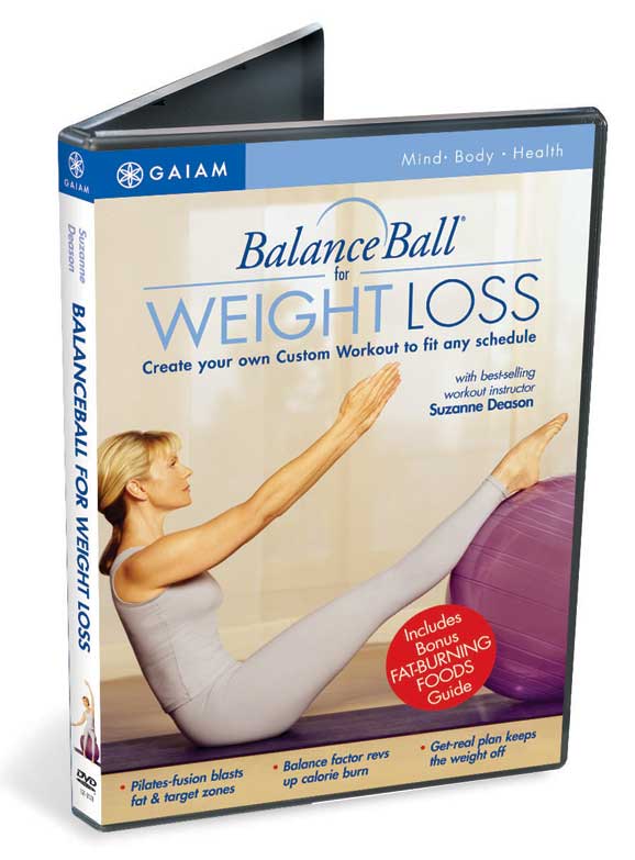 Gaiam BalanceBall for Weight Loss DVD