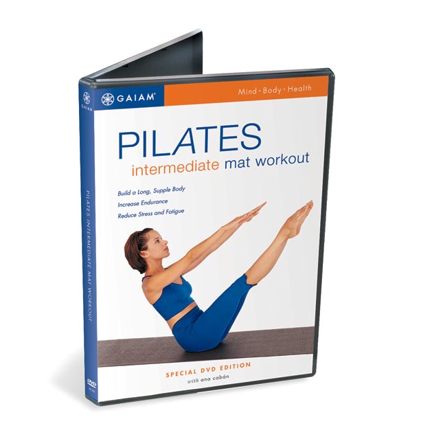 gaiam Pilates Intermediate Mat DVD