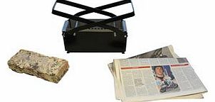 Galaxy Good Ideas Briquette Maker (613) Log maker recycle newspapers. Ideal fuel for fires and BBQs.