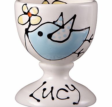 Gallery Thea Personalised Egg Cup, Bird