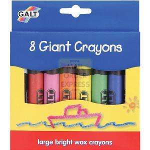 Galt 8 Giant Crayons