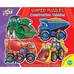 Galt Construction Vehicles Puzzle